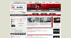 Desktop Screenshot of 3dstudio.cz