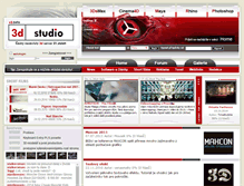 Tablet Screenshot of 3dstudio.cz